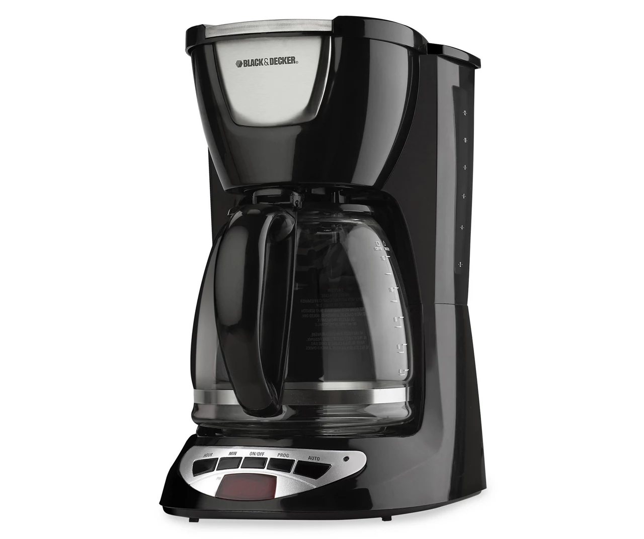 Black & Decker 12-Cup* Programmable Coffee Maker With Glass Carafe