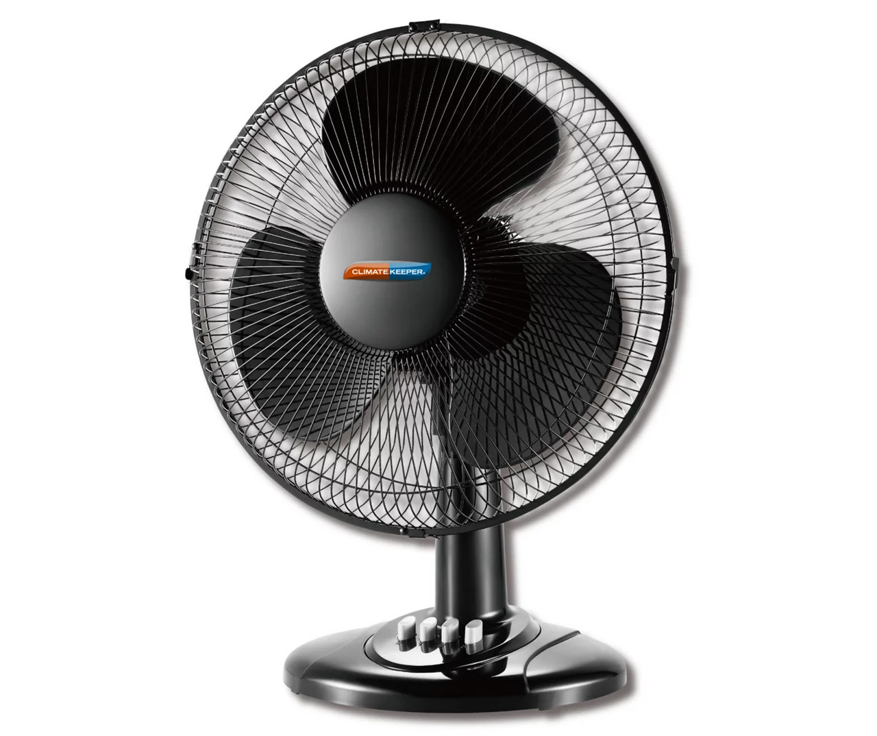 12" Oscillating Desk Fan