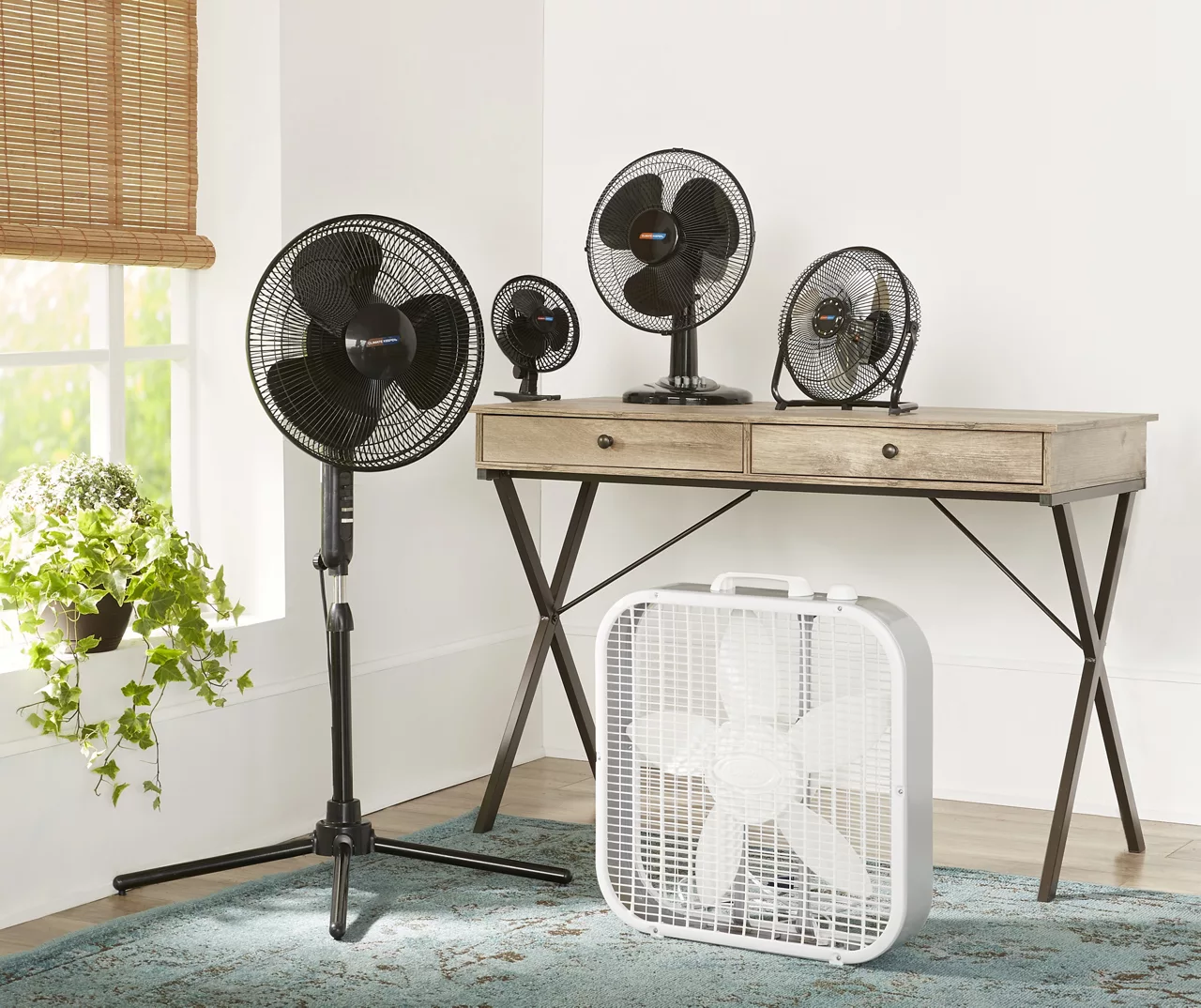 12" Oscillating Desk Fan - Image 2