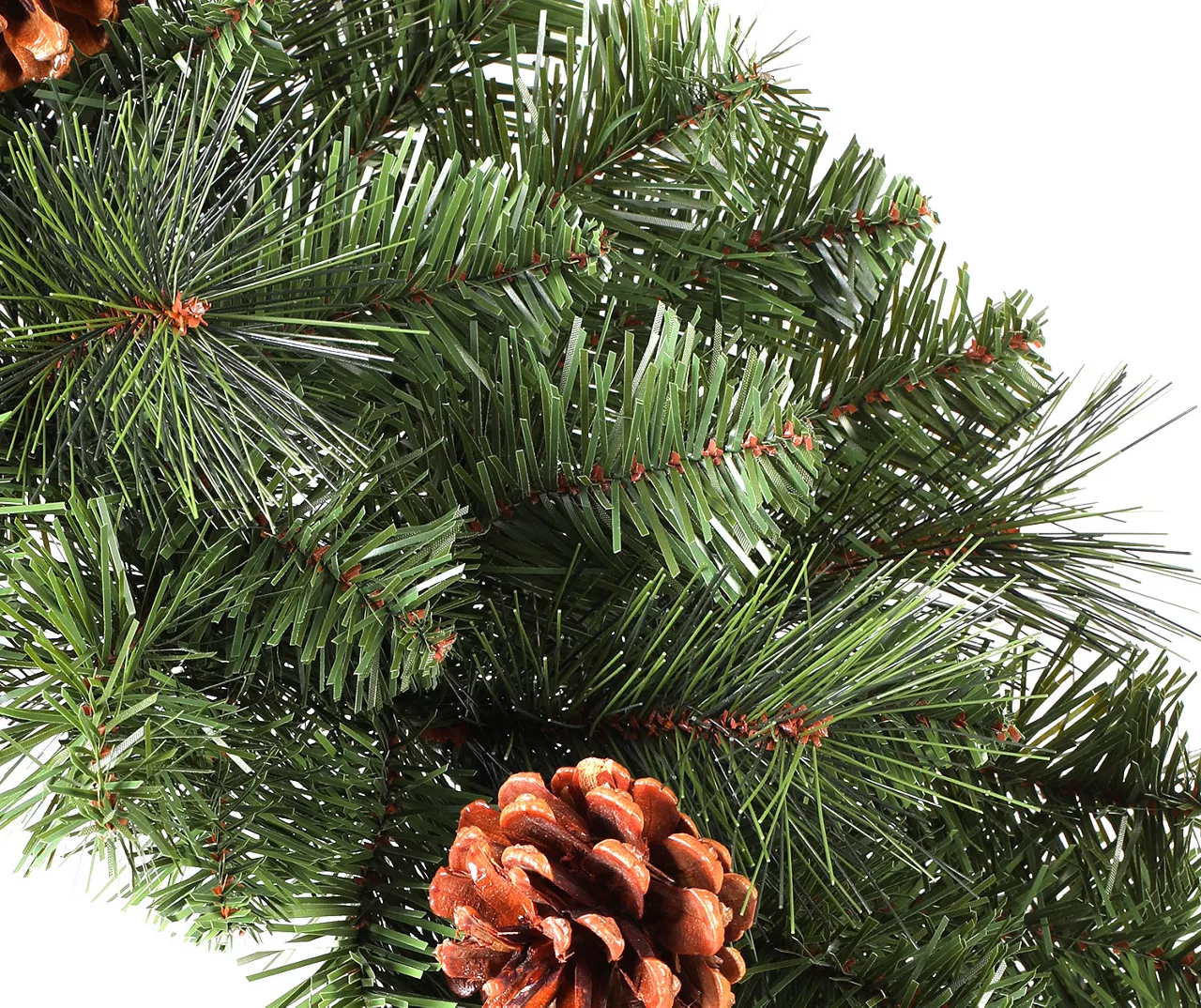 24" Hardneedle Pinecone Wreath - Image 2