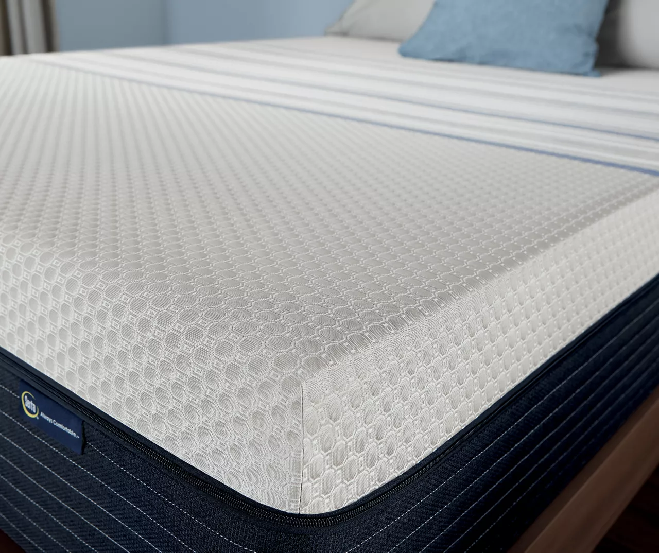 Serta Stay 12" Copper Infused Gel Memory Foam Mattress-In-A-Box - Image 4