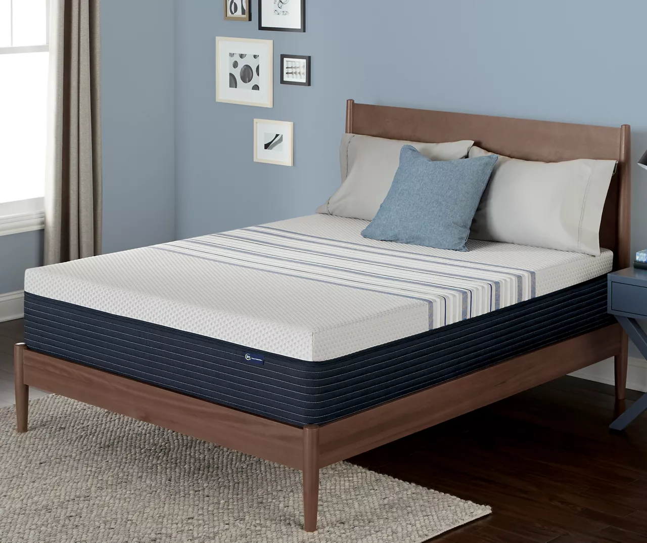 Serta Stay 12" Copper Infused Gel Memory Foam Mattress-In-A-Box - Image 3