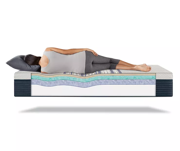 Serta Stay 12" Copper Infused Gel Memory Foam Mattress-In-A-Box - Image 7