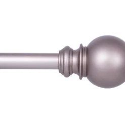 Bronze Bryce Standard Decorative Window Curtain Rod, (36" - 66")