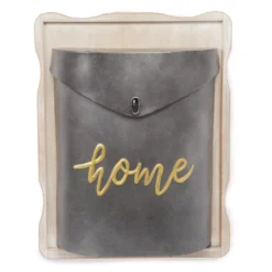 "Home" Mailbox Wall Plaque
