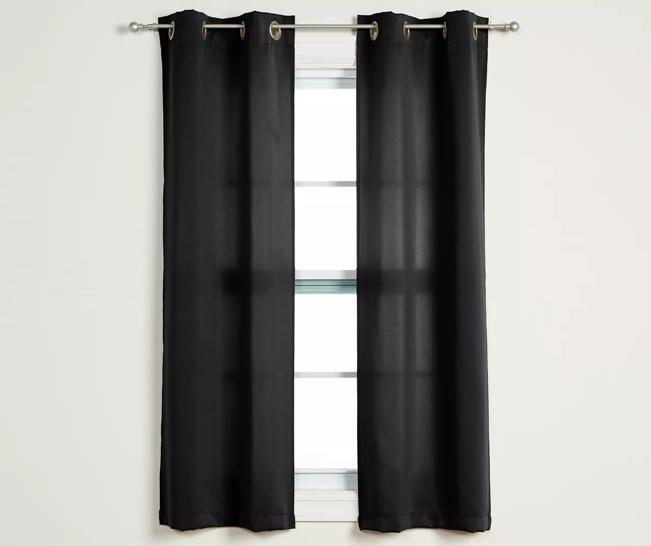 Sun Zero Putnam 4-Piece Room-Darkening Curtain Panels Set - Image 3