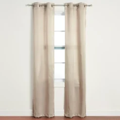 4-Piece Putnam Stone Room-Darkening Curtain Panels Set, (84")