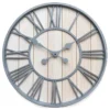 Whitewash Wall Clock