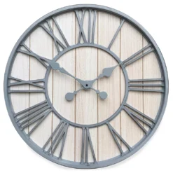 Whitewash Wall Clock