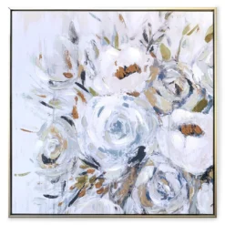 Floral Framed Canvas