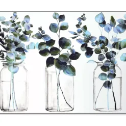 Eucalyptus Indigo Wall Canvas