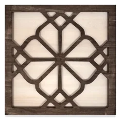 Carved Medallion Wall Decor