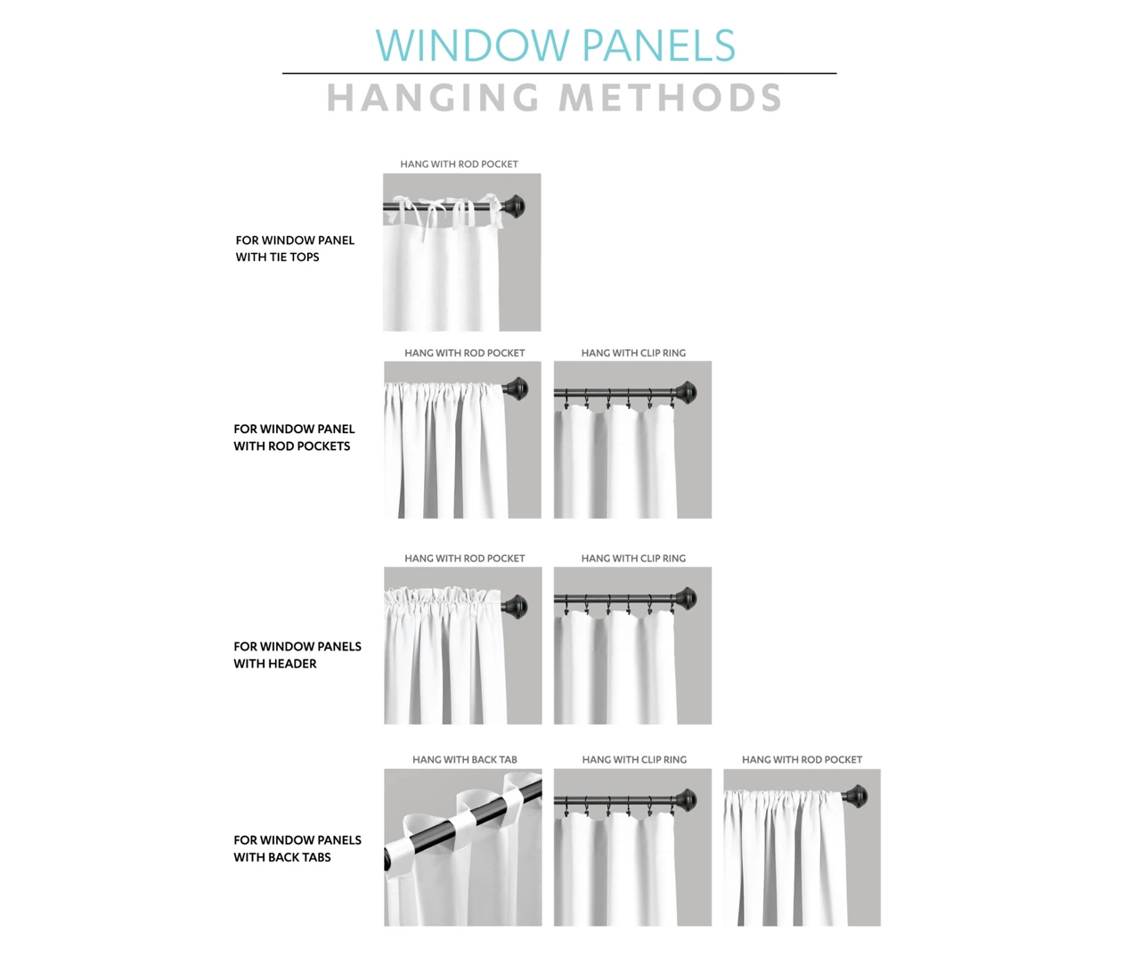 Evelyn Medallion Navy & White Room-Darkening Rod Pocket Curtain Panel Pair, (95") - Image 6