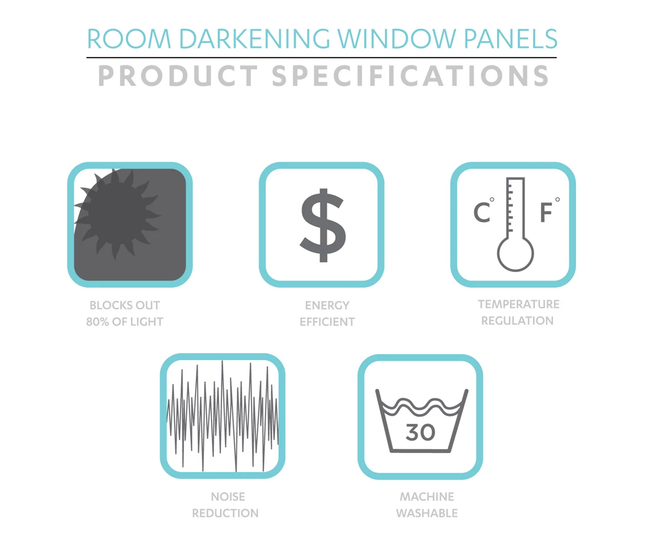 Prima Velvet Color Block Slate Blue & Gray Room-Darkening Grommet Curtain Panel Pair, (84") - Image 6