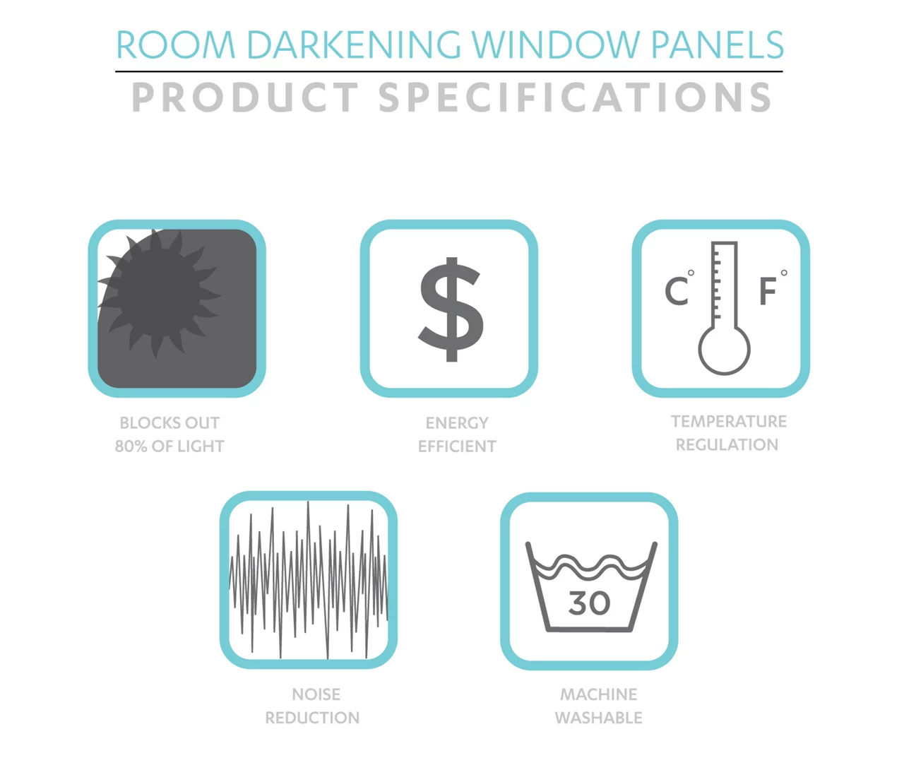 Prima Velvet Color Block Room-Darkening Grommet Curtain Panel Pair, (84") - Image 16