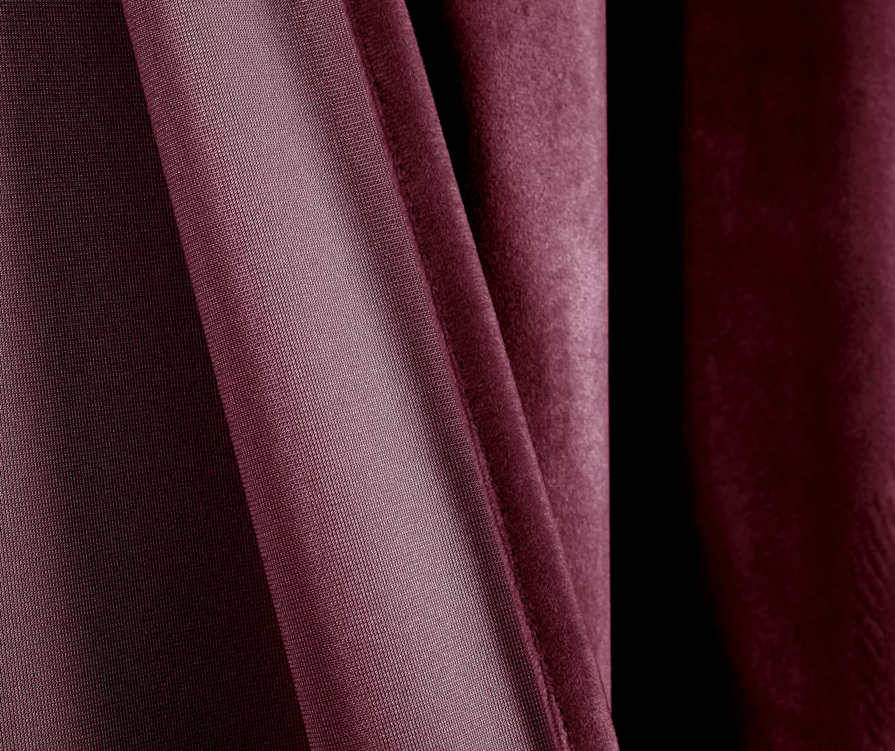 Prima Velvet Plum Room-Darkening Grommet Curtain Panel Pair, (84") - Image 5