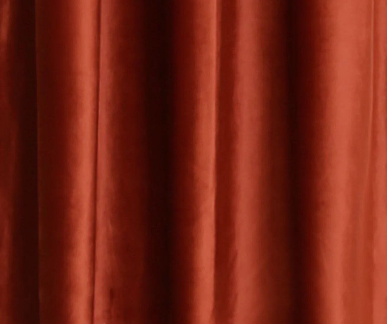 Prima Velvet Rust Room-Darkening Grommet Curtain Panel Pair, (84") - Image 3