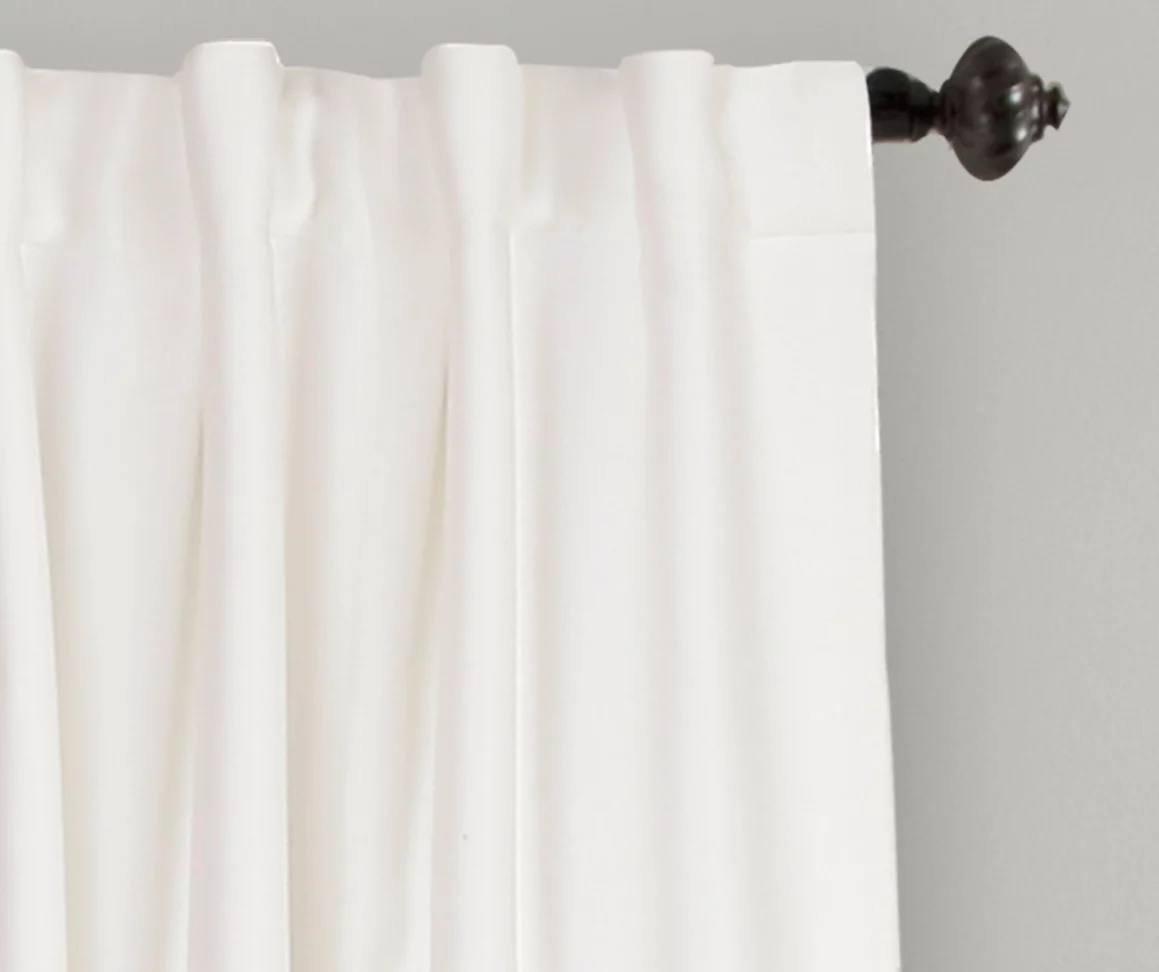 Zuri Flora Room-Darkening Back Tab Curtain Panel Pair - Image 10