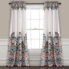Clara Paisley Room-Darkening Rod Pocket Curtain Panel Pair