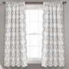 Bellagio Trellis Room-Darkening Rod Pocket Curtain Panel Pair