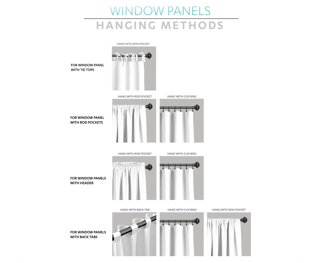 Botanical Garden Gray & White Room-Darkening Rod Pocket Curtain Panel Pair, (84") - Image 7