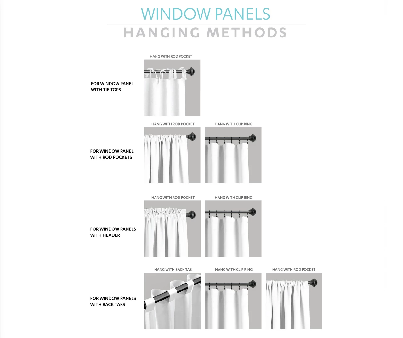 Forest Gray & Yellow Room-Darkening Rod Pocket Curtain Panel Pair, (84") - Image 5