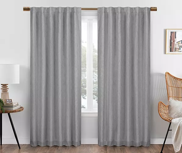 Eclipse Nora Blackout Rod Pocket Curtain Panel - Image 11