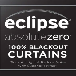 Eclipse Gabriella Blackout Grommet Curtain Panel