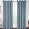 Kira Ocean Blackout Grommet Curtain Panel, (84")
