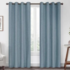 Kira Ocean Blackout Grommet Curtain Panel, (63")