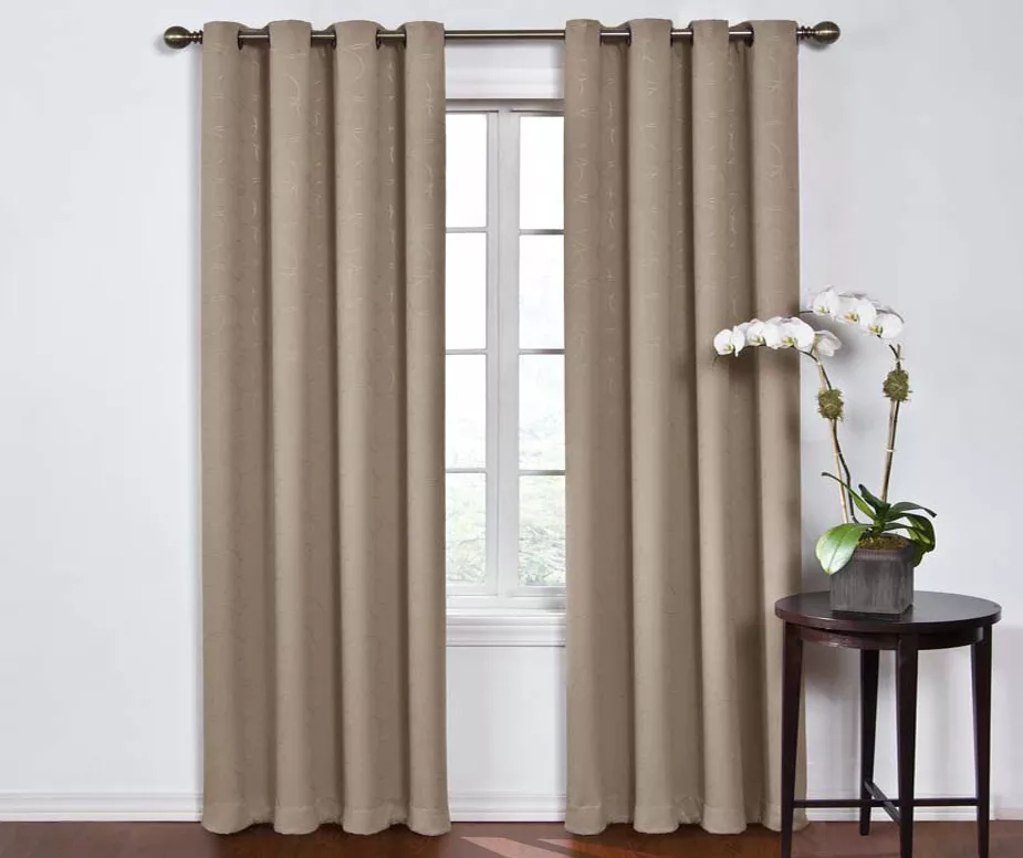 Eclipse Round & Round Blackout Grommet Curtain Panel - Image 19
