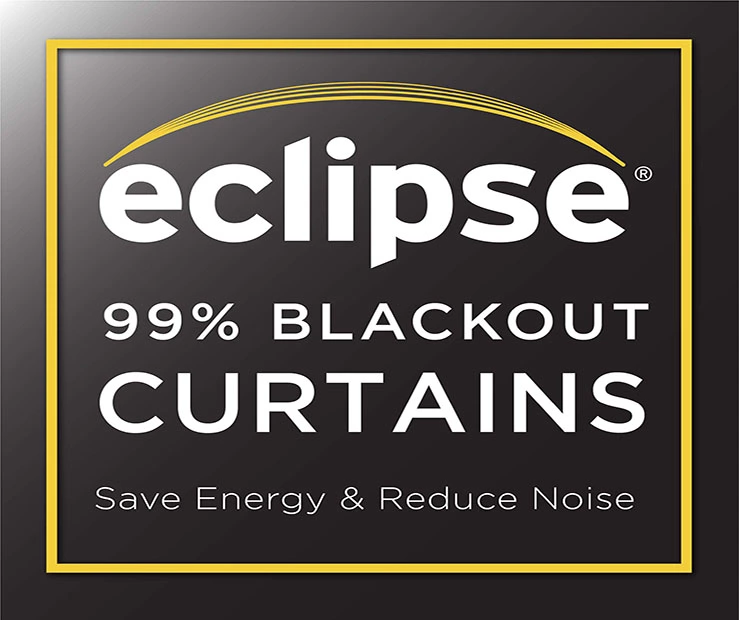 Eclipse Round & Round Blackout Grommet Curtain Panel - Image 14