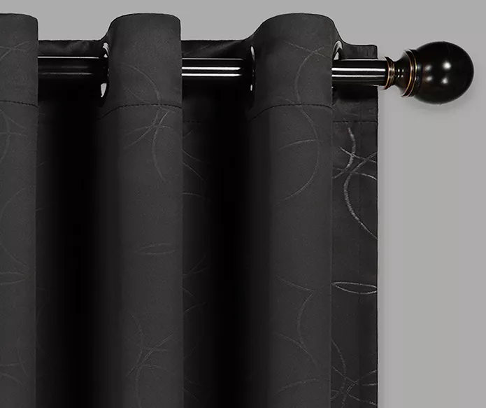 Eclipse Round & Round Blackout Grommet Curtain Panel - Image 16