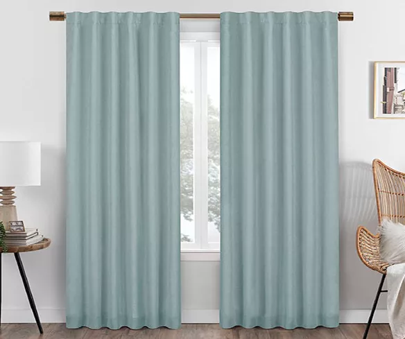 Eclipse Nora Blackout Rod Pocket Curtain Panel - Image 16