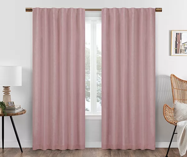 Eclipse Nora Blackout Rod Pocket Curtain Panel - Image 9