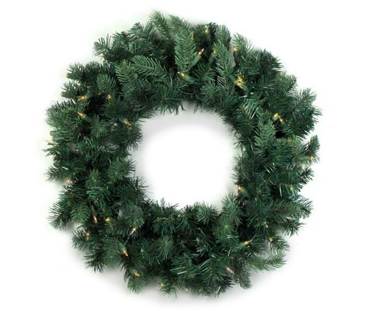 24" Washington Frasier Fir Light-Up Wreath