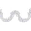 Northlight 9' Icy White Spruce Garland