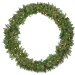 48" Northern Pine Light-Up Wreath