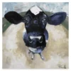 Cow Tale Light Wrapped Canvas