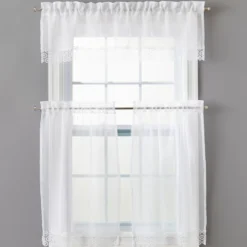 Kira Valance & Tier 3-Piece Curtain Set