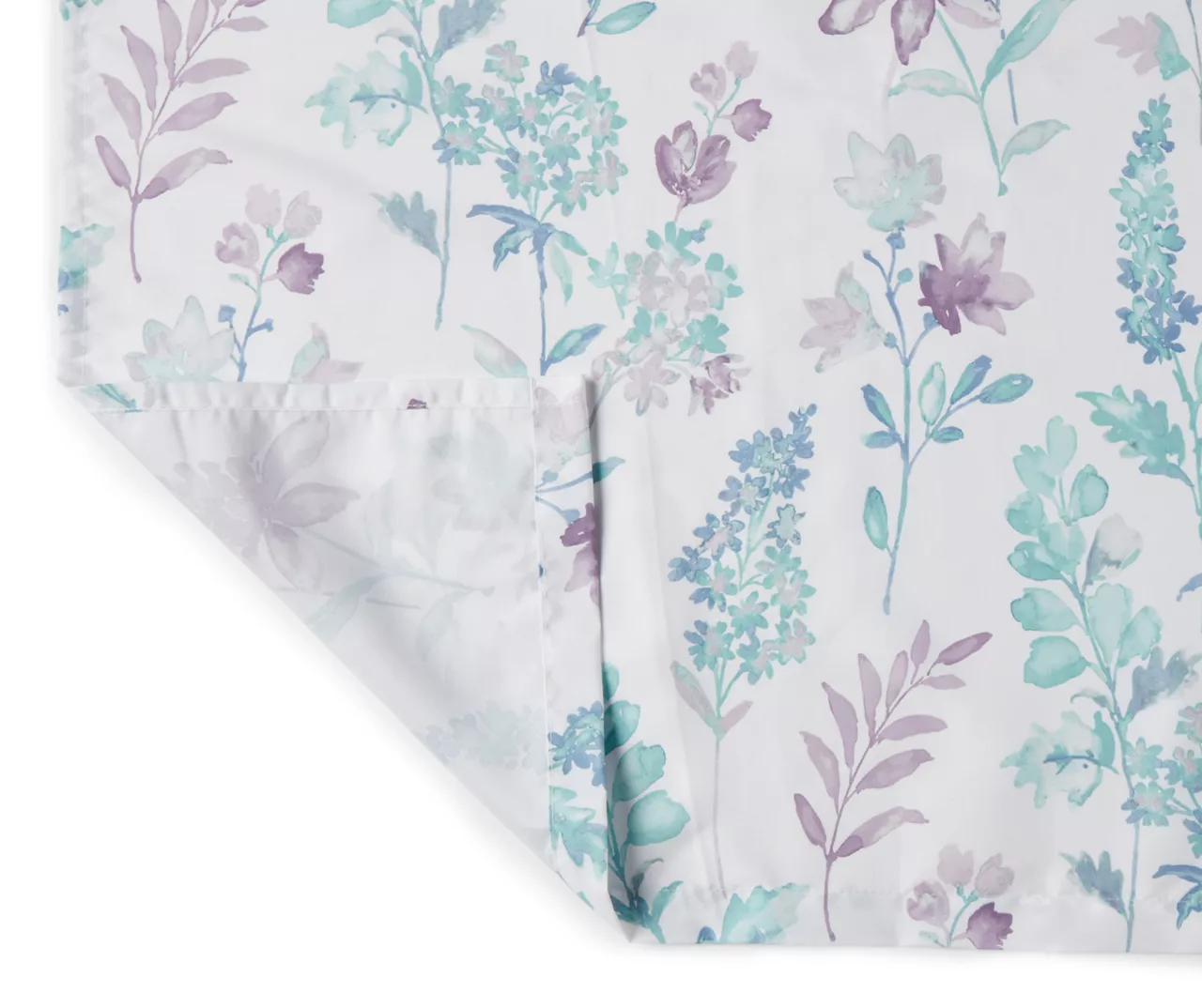 Adair Floral Valance & Tier 3-Piece Curtain Set - Image 3