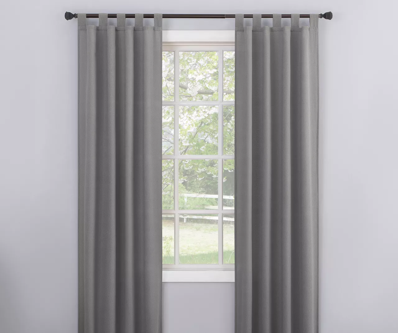 Broyhill Durham Semi-Sheer Textured Tab Top Curtain Panel - Image 5