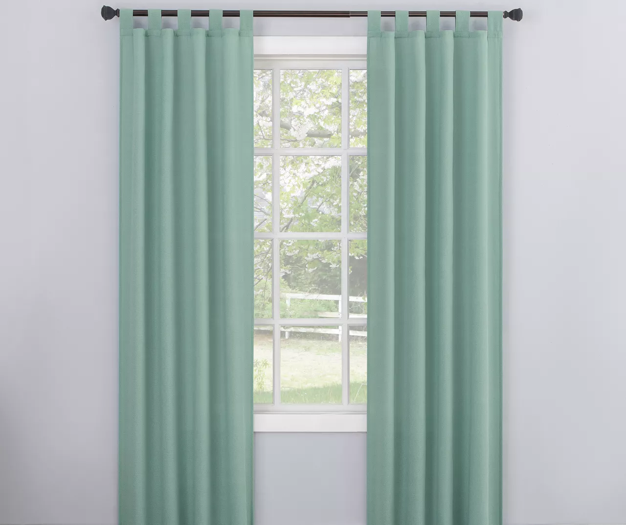 Broyhill Durham Semi-Sheer Textured Tab Top Curtain Panel - Image 2