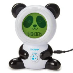 Sharp Panda Time To Wake Alarm Clock