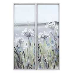Wildflower 2-Piece Wall Canvas Set