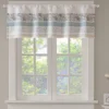 Stella Blue Rod Pocket Valance