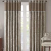 Valerie Blue Light-Filtering Rod Pocket Curtain Panel Pair, (84")