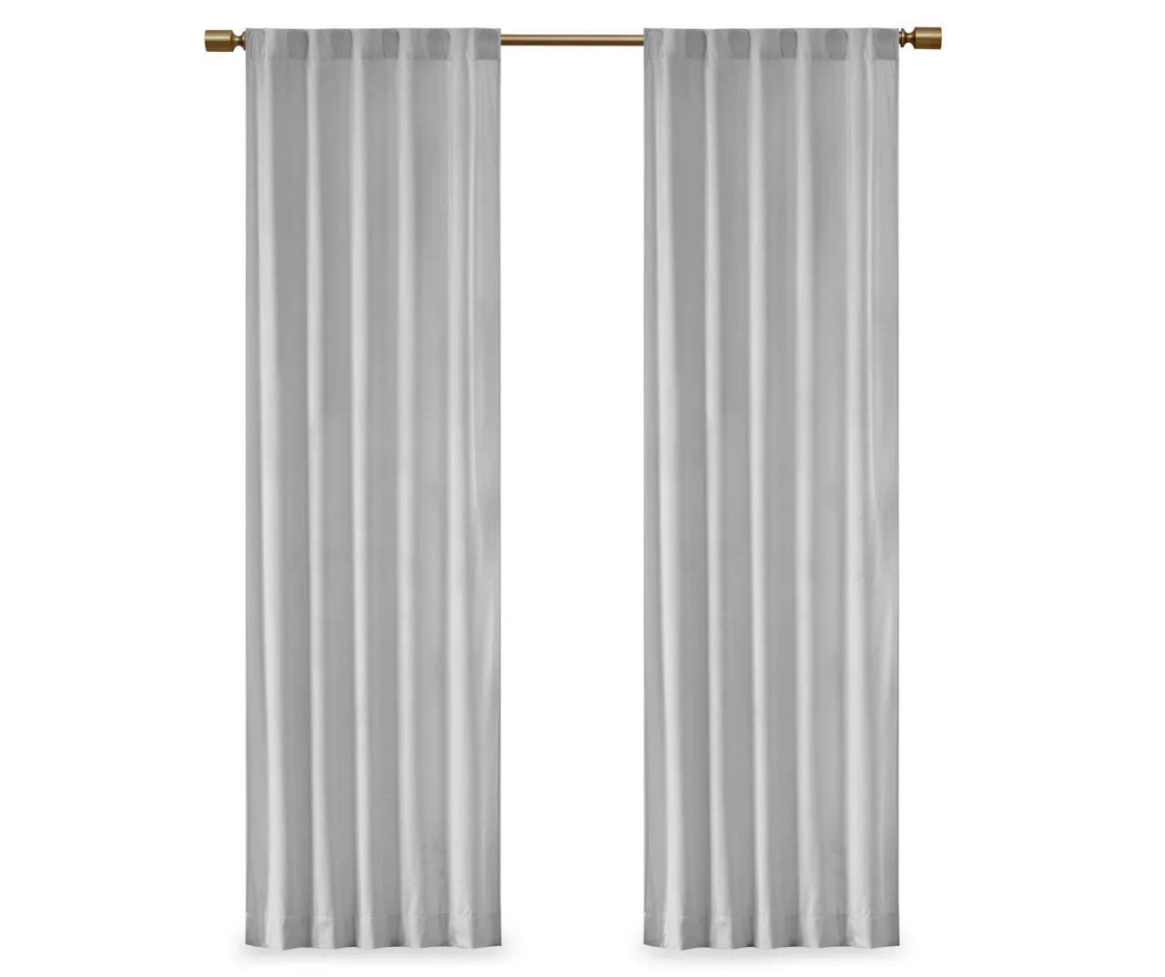 Bryce Velvet Room-Darkening Rod Pocket Curtain Panel Pair - Image 19