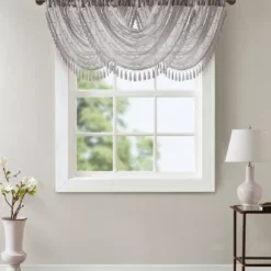 Clarissa Diamond Waterfall Valance