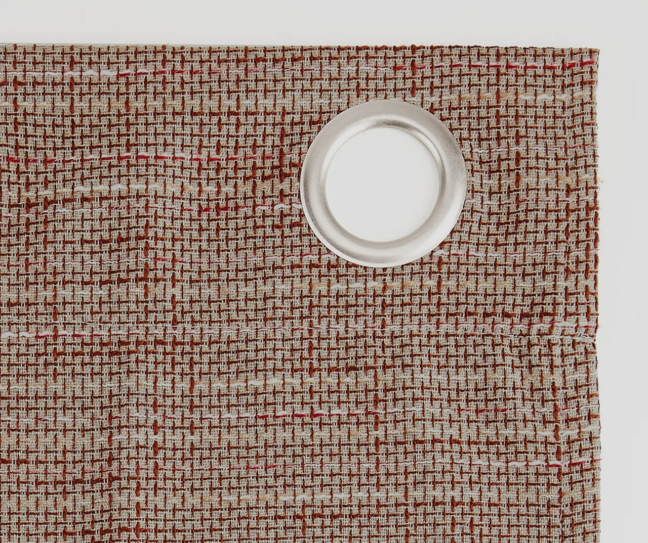 Wilbon Russet Linen Blackout Curtain Panel, (84") - Image 8